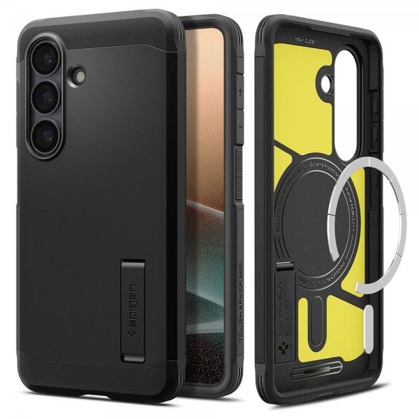 Spigen Samsung Galaxy S26 Plus Cover Tough Armor MagFit Sort