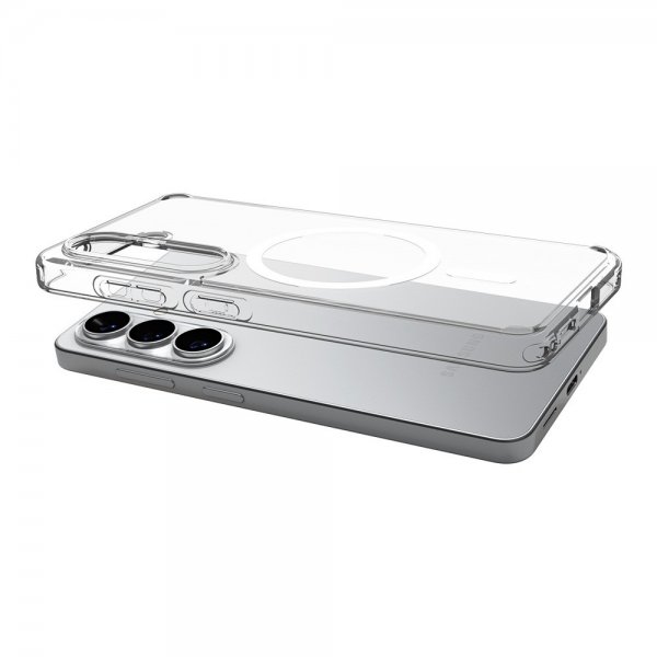 Spigen Samsung Galaxy S26 Plus Cover Ultra Hybrid MagFit Klar Hvid
