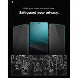 Spigen Samsung Galaxy S26 Plus Skærmbeskyttelse GLAS.tR EZ Fit Pro Privacy 2-pak
