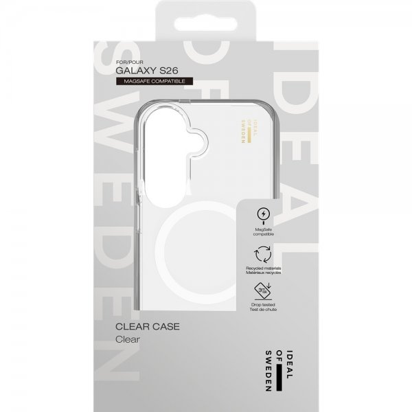 Ideal of Sweden Samsung Galaxy S26 Cover Clear Case MagSafe Transparent
