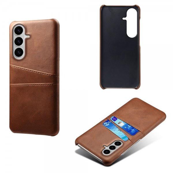 Samsung Galaxy S26 Etui med to Kortlommer Brun