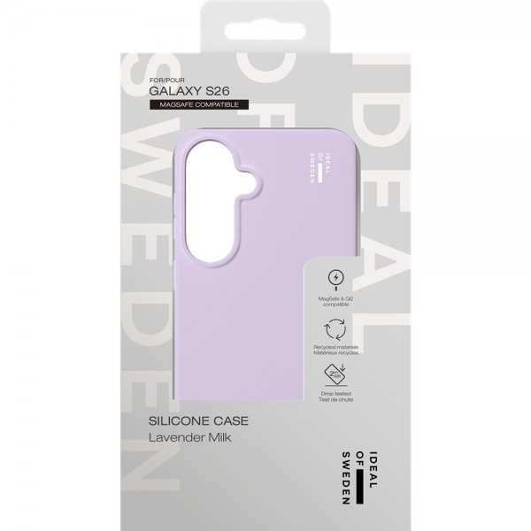 Ideal of Sweden Samsung Galaxy S26 Cover Silikonecover MagSafe Lavender Milk