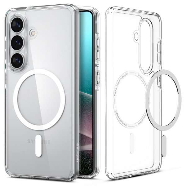 Spigen Samsung Galaxy S26 Cover Ultra Hybrid MagFit Clear White