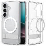 Spigen Samsung Galaxy S26 Cover Ultra Hybrid S MagFit Clear White