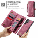 CaseMe Samsung Galaxy S26 Ultra Etui 008 Series Aftageligt Cover Rød