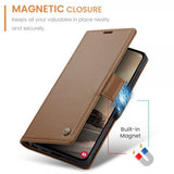 CaseMe Samsung Galaxy S26 Ultra Etui 023 Series Brun