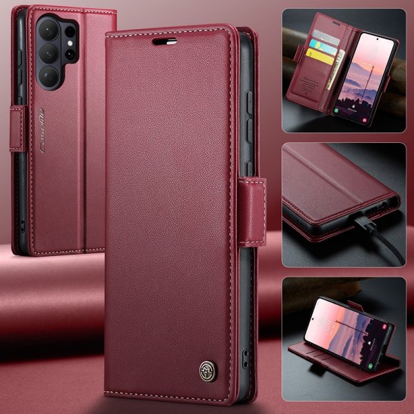 CaseMe Samsung Galaxy S26 Ultra Etui 023 Series Rød