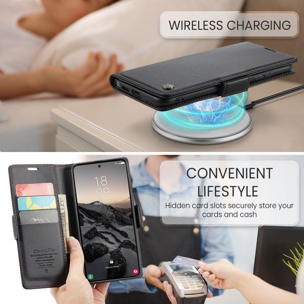 CaseMe Samsung Galaxy S26 Ultra Etui 023 Series Sort