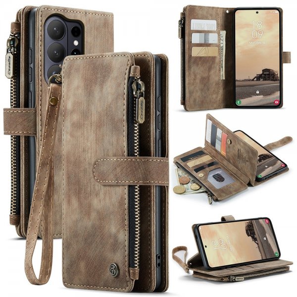 CaseMe Samsung Galaxy S26 Ultra Etui C30-serie Brun