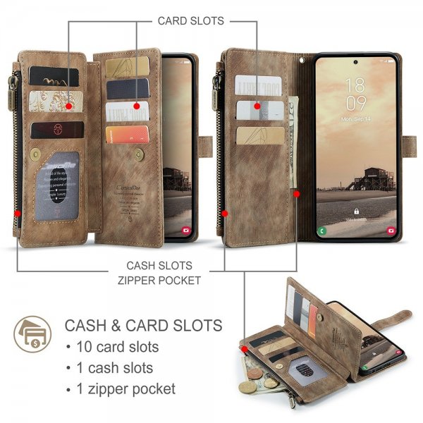 CaseMe Samsung Galaxy S26 Ultra Etui C30-serie Brun