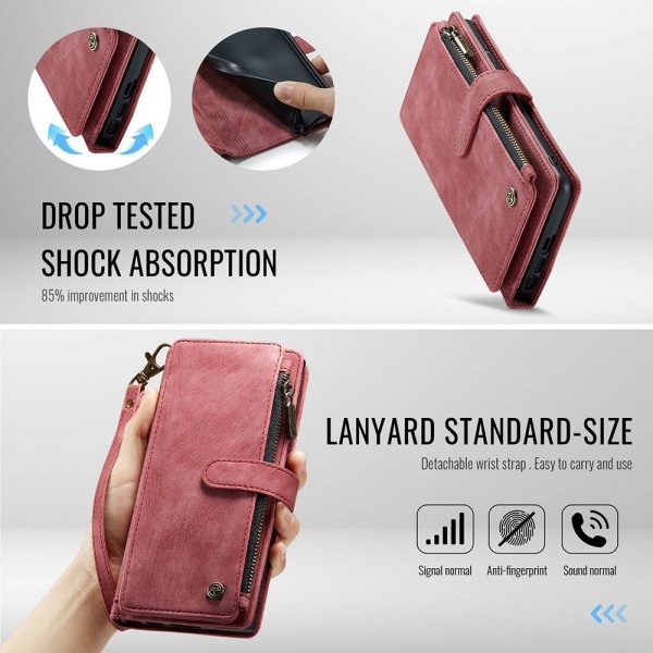 CaseMe Samsung Galaxy S26 Ultra Etui C30 Serie Rød
