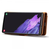 Dg.Ming Samsung Galaxy S26 Ultra Etui med Aftageligt Cover Brun