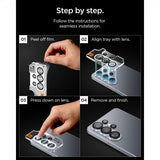 Spigen Samsung Galaxy S26 Ultra Kamerabeskyttelse GLAS.tR EZ Fit Optik Pro 2-pak Sort