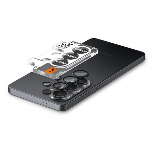 Spigen Samsung Galaxy S26 Ultra Kamerabeskyttelse GLAS.tR EZ Fit Optik Pro 2-pak Sort