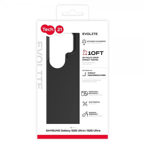 Tech21 Samsung Galaxy S26 Ultra Cover EvoLite MagSafe Sort
