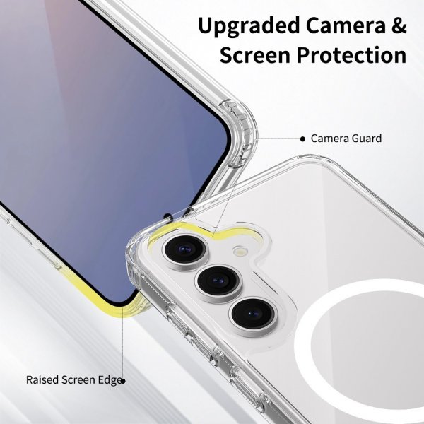 Nordic Covers Samsung Galaxy S26 Cover Feather Series MagSafe Transparent