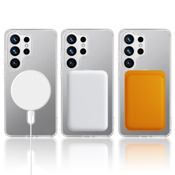 Nordic Covers Samsung Galaxy S26 Ultra Cover Feather Series MagSafe Transparent