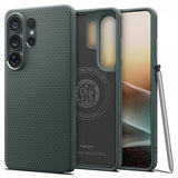Spigen Samsung Galaxy S26 Ultra Cover Liquid Air MagFit Abyss Green