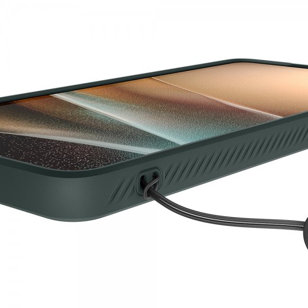 Spigen Samsung Galaxy S26 Ultra Cover Liquid Air MagFit Abyss Green