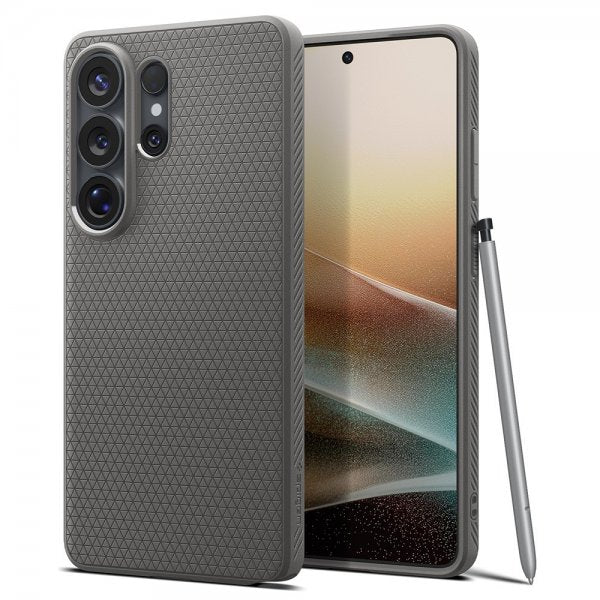 Spigen Samsung Galaxy S26 Ultra Cover Liquid Air Marble Gray