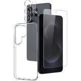 Northjo Samsung Galaxy S26 Ultra Cover med Skærmbeskyttelse og Kamerabeskyttelse 3-i-1