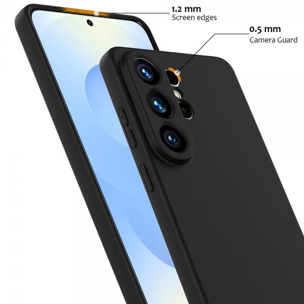 Samsung Galaxy S26 Ultra Cover med Rem Silikone MagSafe Sort