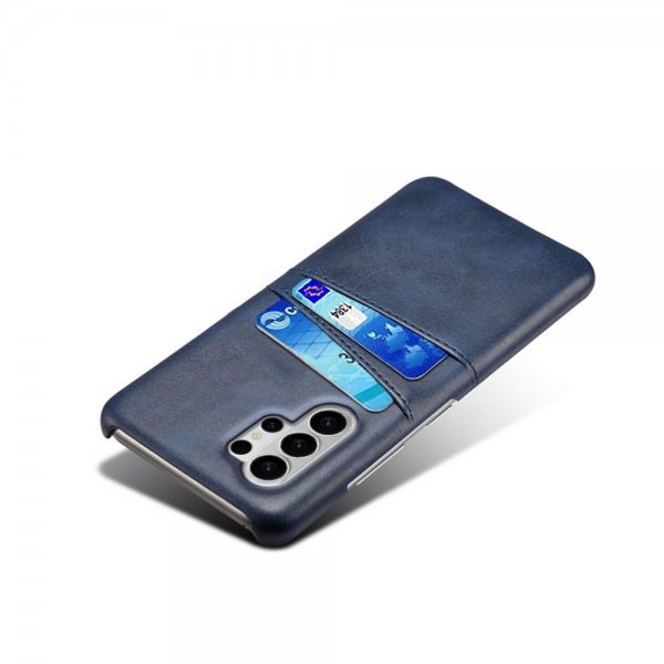 Samsung Galaxy S26 Ultra Cover med to Kortlommer Blå