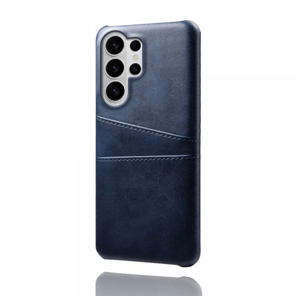 Samsung Galaxy S26 Ultra Cover med to Kortlommer Blå