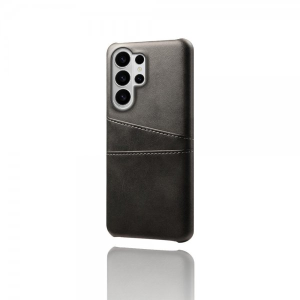 Samsung Galaxy S26 Ultra Cover med to Kortlommer Sort