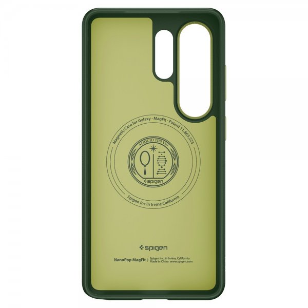 Spigen Samsung Galaxy S26 Ultra Cover Nano Pop MagFit Avo Green