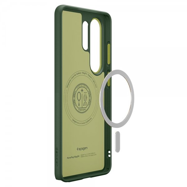 Spigen Samsung Galaxy S26 Ultra Cover Nano Pop MagFit Avo Green