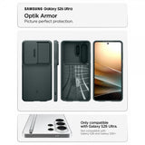 Spigen Samsung Galaxy S26 Ultra Cover Optik Armor Abyss Green