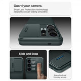 Spigen Samsung Galaxy S26 Ultra Cover Optik Armor Abyss Green