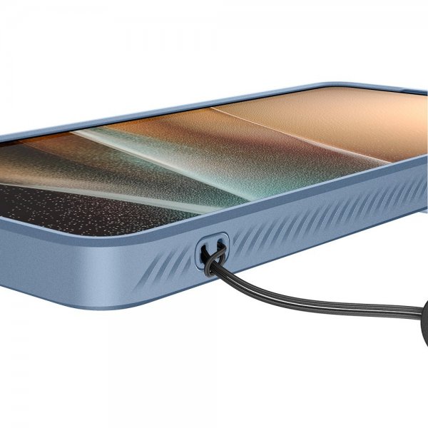 Spigen Samsung Galaxy S26 Ultra Cover Optik Armor Lyseblå