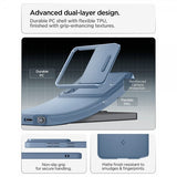 Spigen Samsung Galaxy S26 Ultra Cover Optik Armor Lyseblå