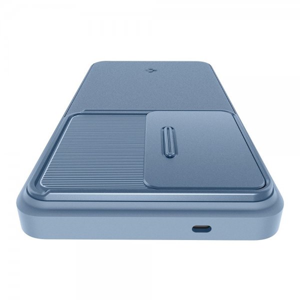 Spigen Samsung Galaxy S26 Ultra Cover Optik Armor Lyseblå