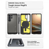 Spigen Samsung Galaxy S26 Ultra Cover Tough Armor MagFit Gunmetal
