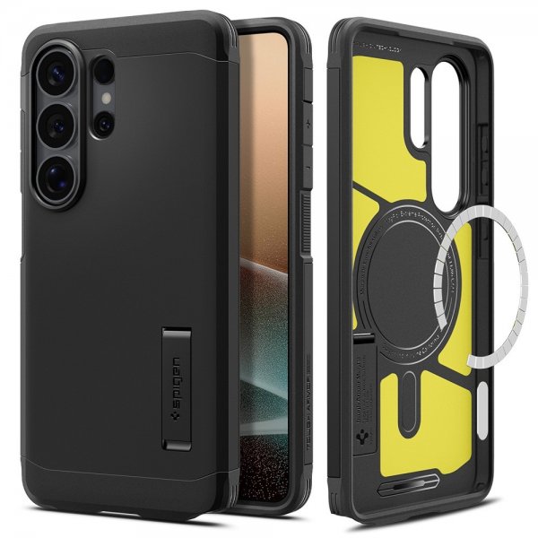 Spigen Samsung Galaxy S26 Ultra Cover Tough Armor MagFit Sort