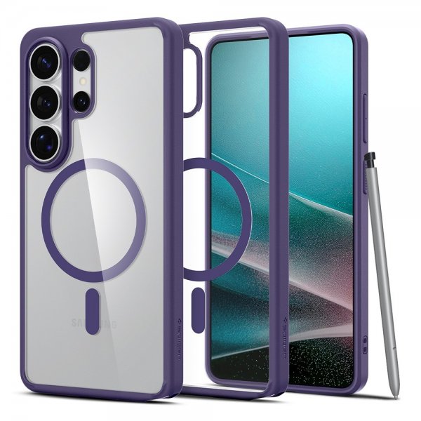 Spigen Samsung Galaxy S26 Ultra Cover Ultra Hybrid MagFit Deep Purple