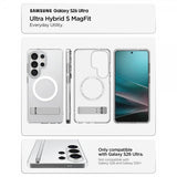 Spigen Samsung Galaxy S26 Ultra Cover Ultra Hybrid S MagFit Clear White