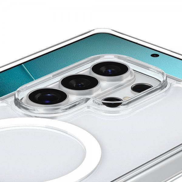 Spigen Samsung Galaxy S26 Ultra Cover Ultra Hybrid S MagFit Clear White