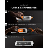 Spigen Samsung Galaxy S26 Ultra Skærmbeskyttelse GLAS.tR EZ Fit Pro Privacy 2-pak