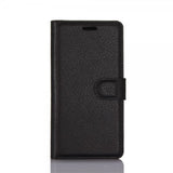 Samsung Galaxy S8 Etui Litchi Sort