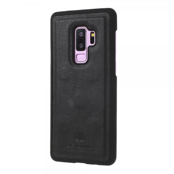 Dg.Ming Samsung Galaxy S9 Plus Pung Etui Aftageligt Cover Sort