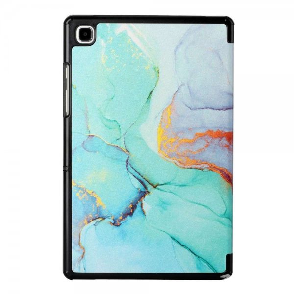Samsung Galaxy Tab A7 Etui Motiv Grøn Marmor