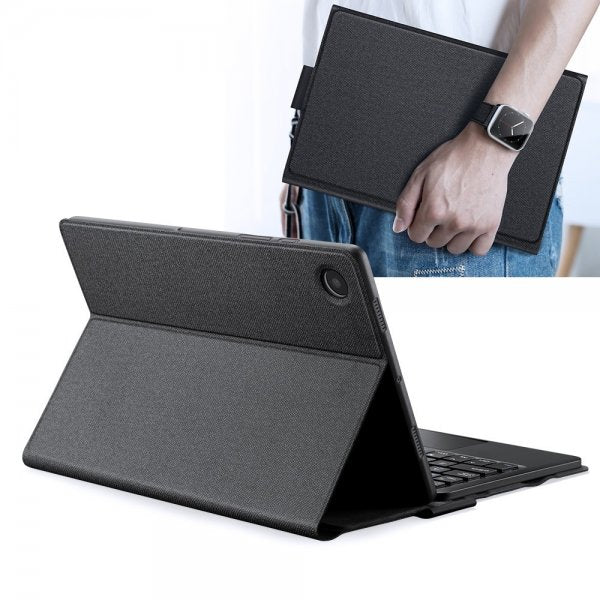 Dux Ducis Samsung Galaxy Tab A8 Etui med Tastatur Sort