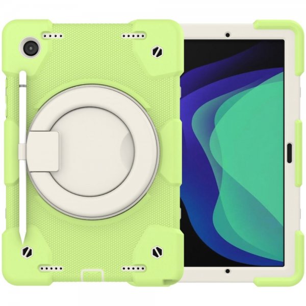 Samsung Galaxy Tab A8 Cover med Strop Stativfunktion Lysegrøn