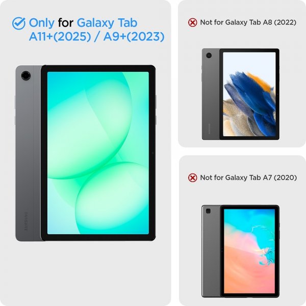 Spigen Samsung Galaxy Tab A9 Plus/Tab A11 Plus Cover Smart Fold Sort