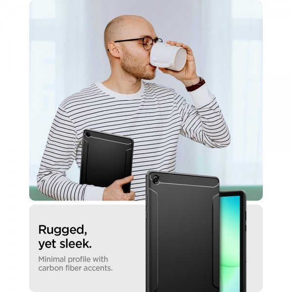 Spigen Samsung Galaxy Tab A9 Plus/Tab A11 Plus Cover Rugged Armor Mat Sort