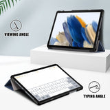Samsung Galaxy Tab A9 Plus Etui Trifold Blå